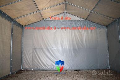 Tendoni, Tensostrutture  8 x 12 x 2,6 laterale pvc