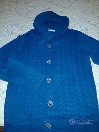 cardigan uomo con cappuccini 