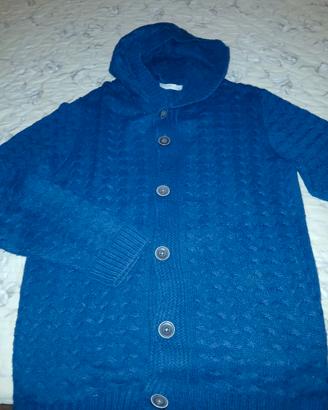 cardigan uomo con cappuccini 