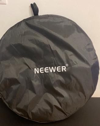 Neewer fondale grande bianco e nero 1.5m x2m
