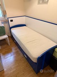 Letto con cassettone + Materasso