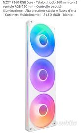 
NZXT F360 RGB Core Telaio singolo 360

mm