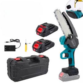 Motosega 2 Batteria 48V 6" Lubrificata ad Olio