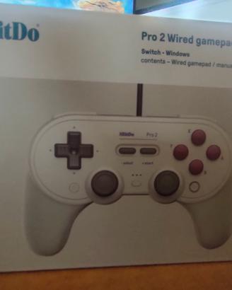 gamepad 8BitDoPro 2 cablato, come nuovo