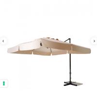 Ombrellone apertura  decentrata 290x390in tela