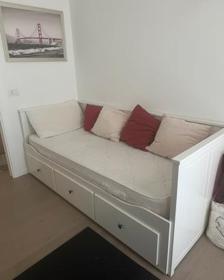 Letto Hemnes ikea + materasso