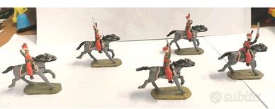 Lotto 5 Soldatini Mamelucchi della Guardia Imperia