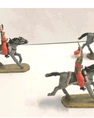 Lotto 5 Soldatini Mamelucchi della Guardia Imperia