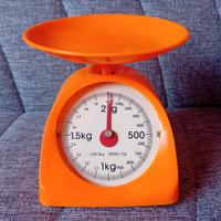 bilancia arancione anni 70 funzionante