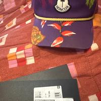 Cappello da baseball moncler x palm angels