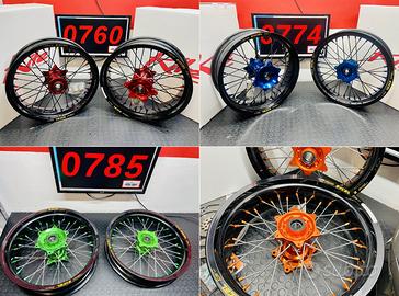 CERCHI MOTARD KITE 17 HONDA KAWA SUZU YAMAHA BETA 