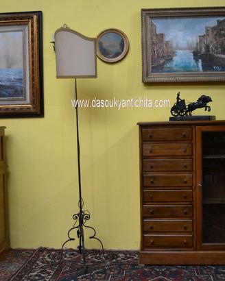 Schedario-classificatore stile inglese con vetrina