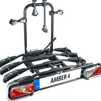 Portabiciclette 4 posti da gancio traino EUFAB