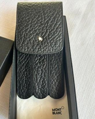 astuccio Montblanc Astuccio 3 Penne in Pelle