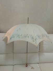 Antico ombrellino da sole XVIII secolo parasole 