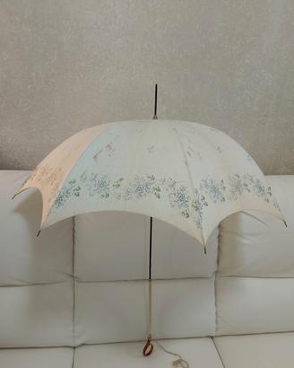 Antico ombrellino da sole XVIII secolo parasole 