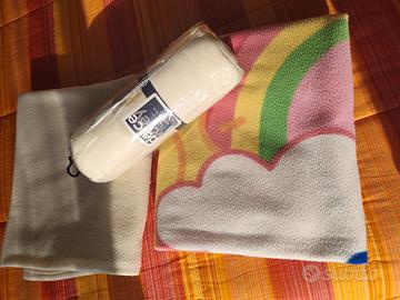 N. 3 coperte in pile