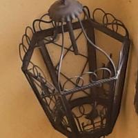 Lanterna vintage in ferro