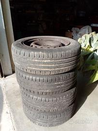 4 cerchi + 4 pneumatici estivi 175/65 R14