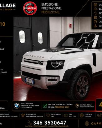 Land Rover Defender 110 3.0D I6 250 CV AWD Auto X-