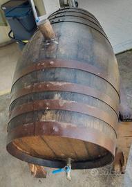  n 3 botte in legno e resina 