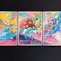 Pokemon - Trio Alola - Primi compagni d’avventura