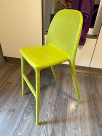 Sedia junior urban ikea con poggiapiedi