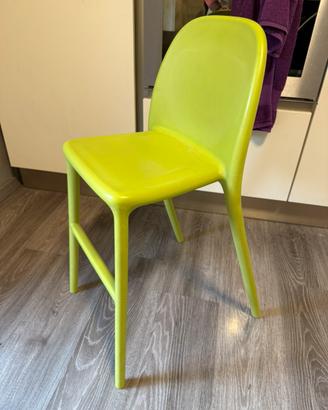 Sedia junior urban ikea con poggiapiedi