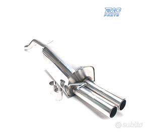 SILENZIATORE DI SCARICO PER VOLKSWAGEN VW NEW BEET