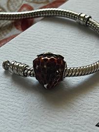 Charm Pandora Fragola Argento Sterling 925