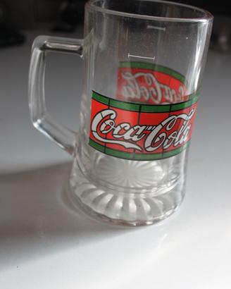 BICCHIERE GRANDE BOCCALE COCA COLA FANTASIA LIBERT