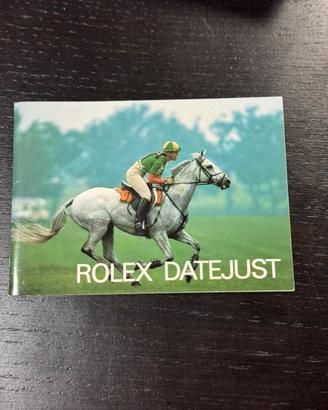 Rolex libretto date just