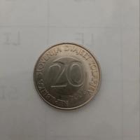 Moneta 20 Tolarjev Slovenia 