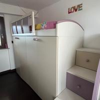 CAMERETTA LETTO ARMADIO RAGAZZA