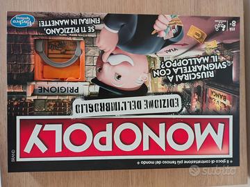 Monopoly edizione dell'imbroglio - pari a nuovo