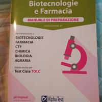 manuale alpha test biotecnologie e farmacia 