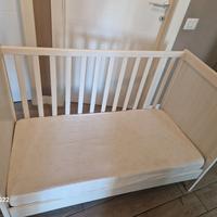 LETTINO CON SBARRE E ACCESSORI