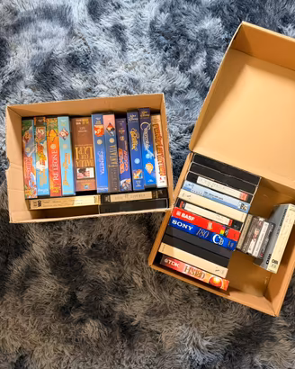 Lotto VHS Originali Disney, Anime, Film e Cassette