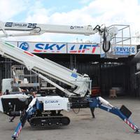 Piattaforma aerea ragno Cela DT Crawler 25