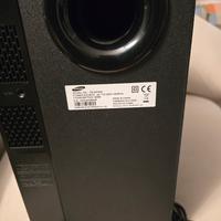 sound bar samsung completa di subufer e telecomand
