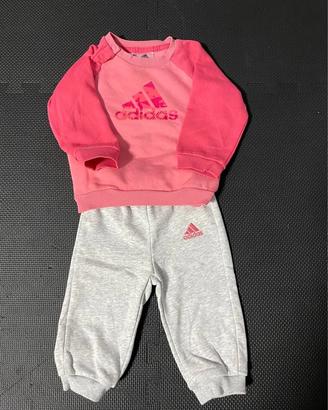 Tuta Adidas bambina 6/9 mesi