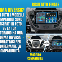 Ford transit | Autoradio android stereo 2din + KIT