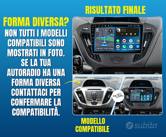 Ford transit | Autoradio android stereo 2din + KIT