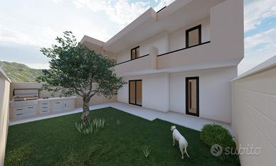 Panoramiche Nuove ville con doppio giardino