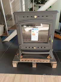 STUFA A LEGNA CLAUDINE 8 KW CAMINETTI MONTEGRAPPA