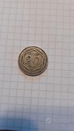 Moneta da 20 centesimi del 1918