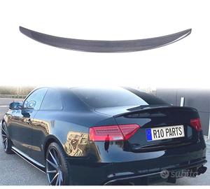 SPOILER ALETTA PER AUDI A5 COUPE 07-16 IN CARBONIO