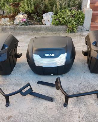 Kit borse laterali + bauletto Shad Benelli TRK 502