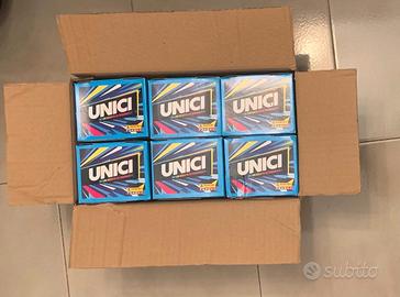 Lotto 6 box Figurine Calciatori Unici Panini