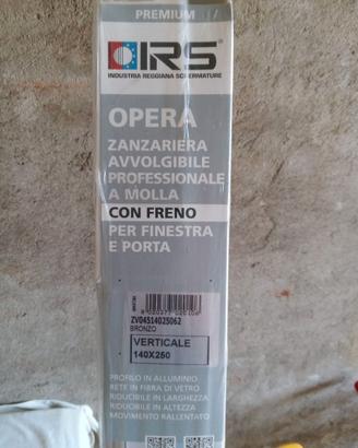 Zanzariera nuova per porta con freno